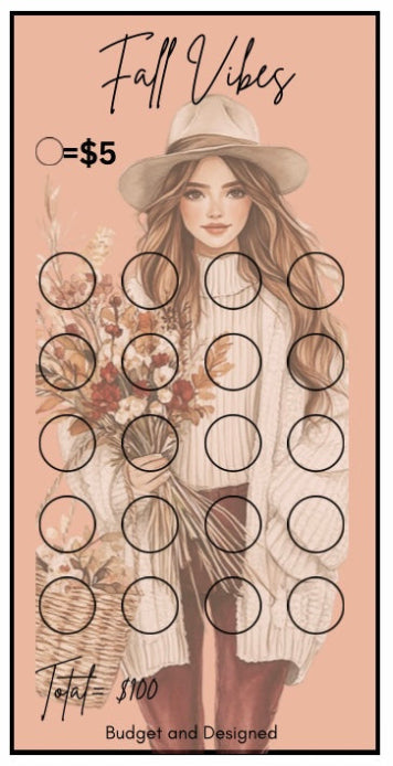 Fall Vibes Savings Challenge