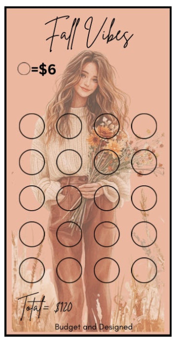 Fall Vibes Savings Challenge
