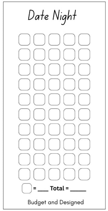 Month Ahead Savings Challenge
