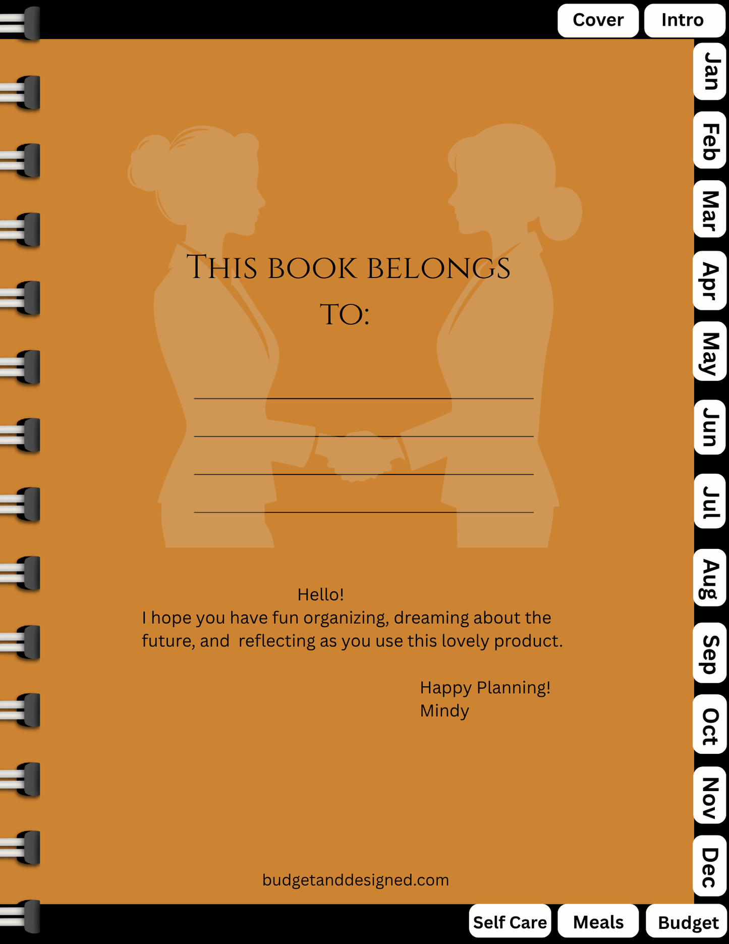 Be Bold Digital Planner