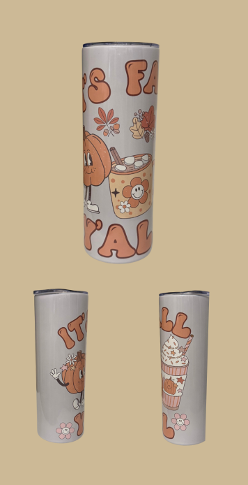It's Fall Y'all Tumbler