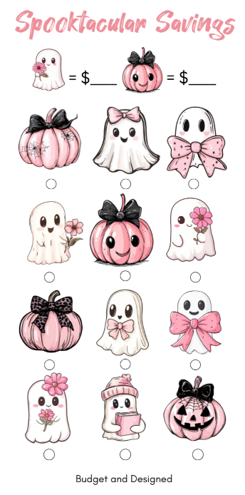 Spooktacular Savings Challenge