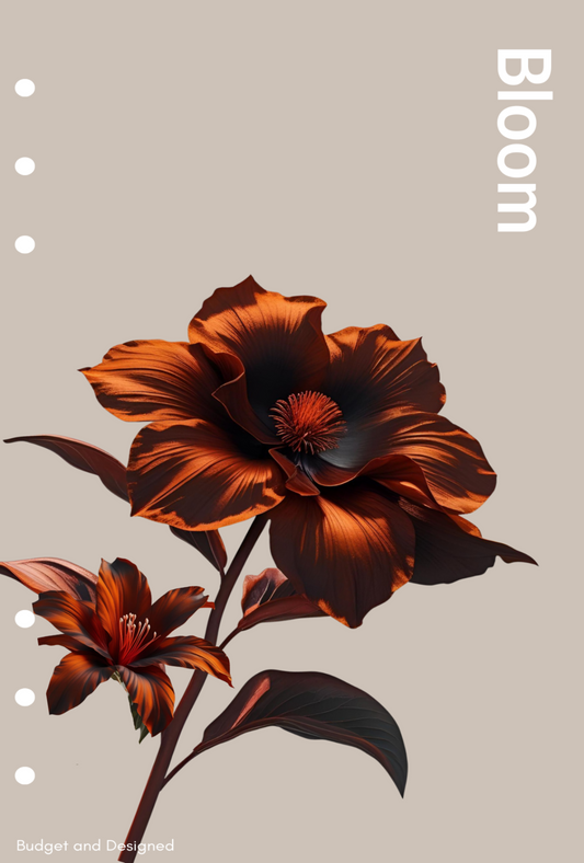 A6 Floral Dashboard Set