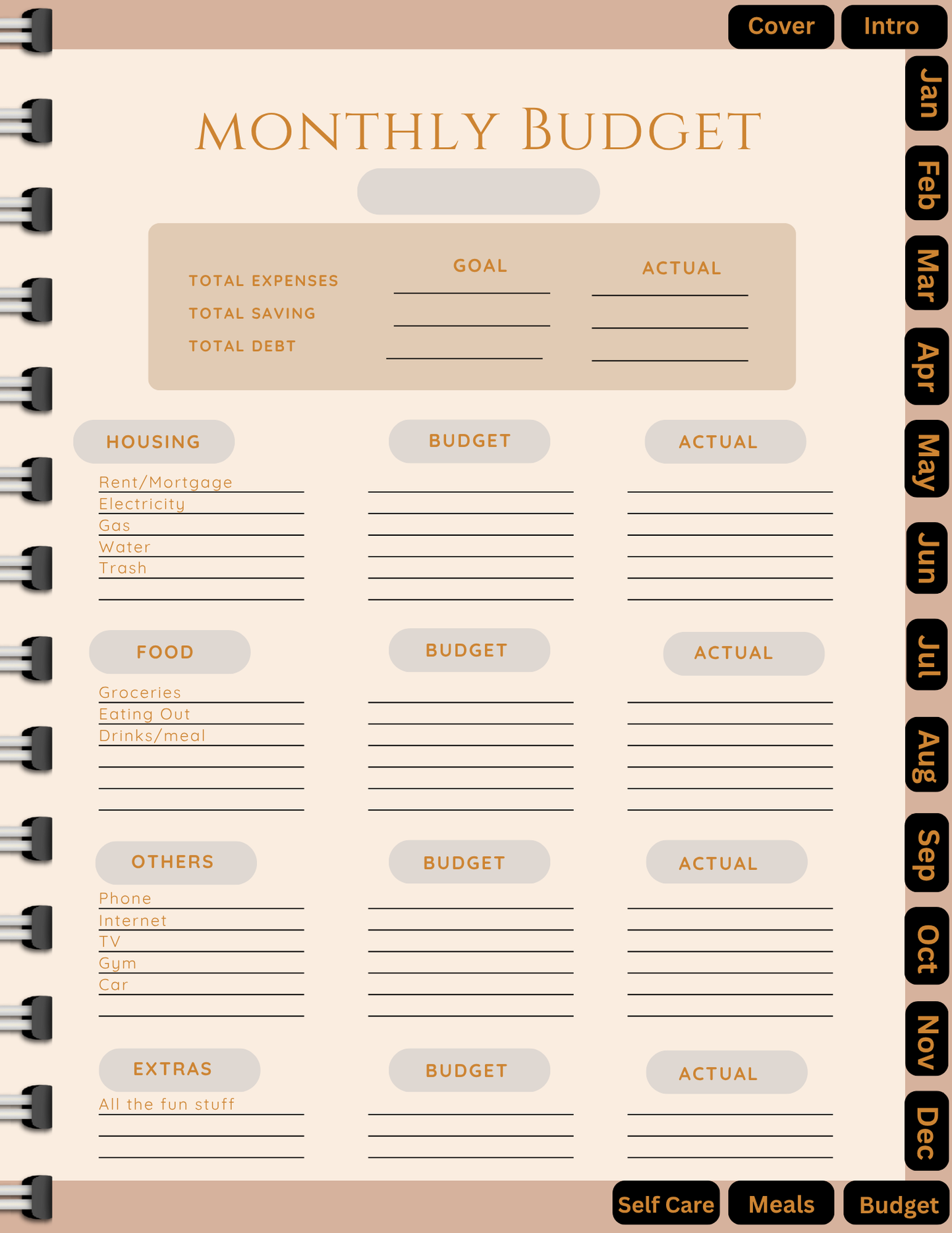 Think Like A Boss Digital Planner