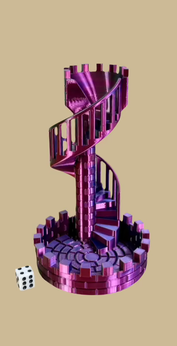 Spiral GRB Silk Castle Dice Tower