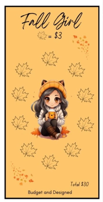 Fall Girl Savings Challenge