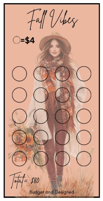 Fall Vibes Savings Challenge