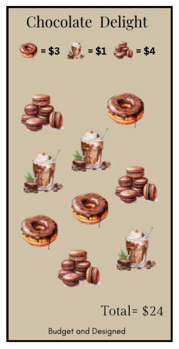 Chocolate Delight Savings Challenge