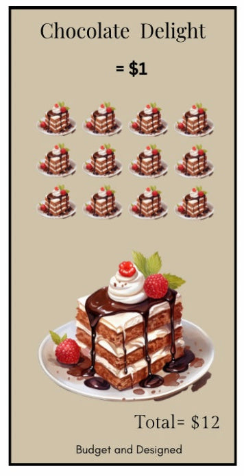 Chocolate Delight Savings Challenge