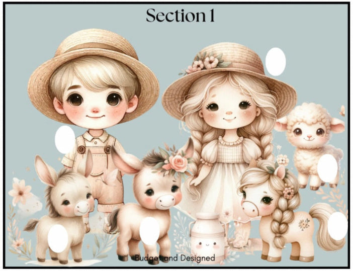 Farm Nursery Savings Challenge Game