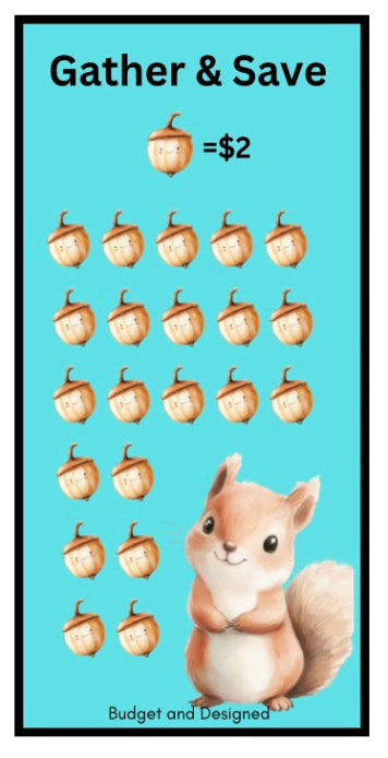 Woodland Friends Savings Challenge