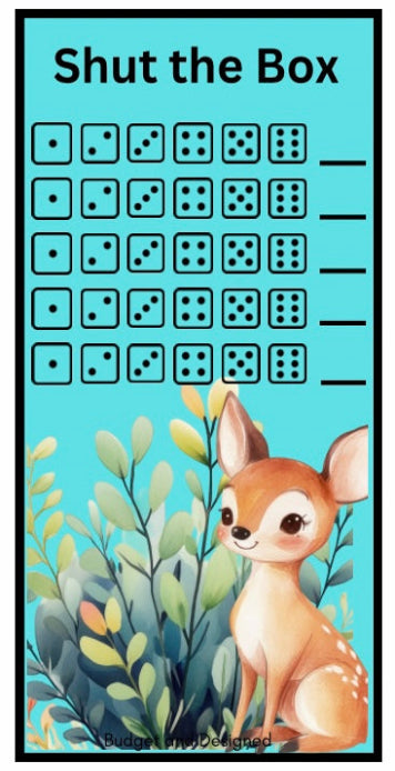 Woodland Friends Savings Challenge