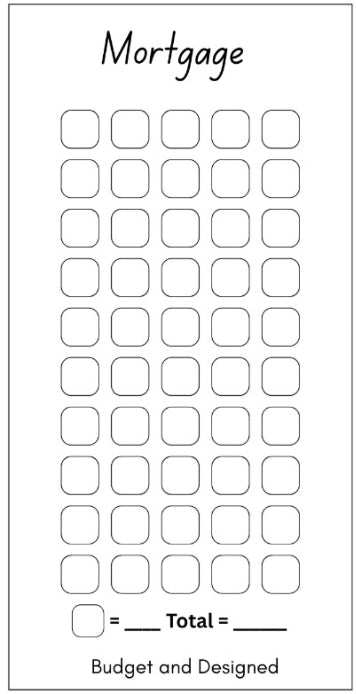 Month Ahead Savings Challenge Digital Version