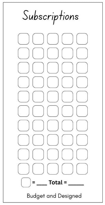 Month Ahead Savings Challenge