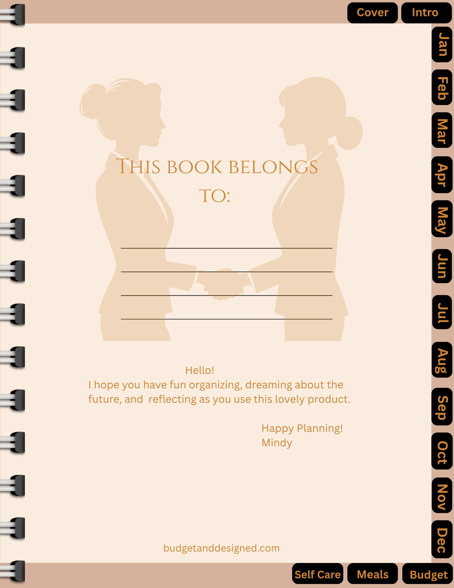 Think Like A Boss Digital Planner
