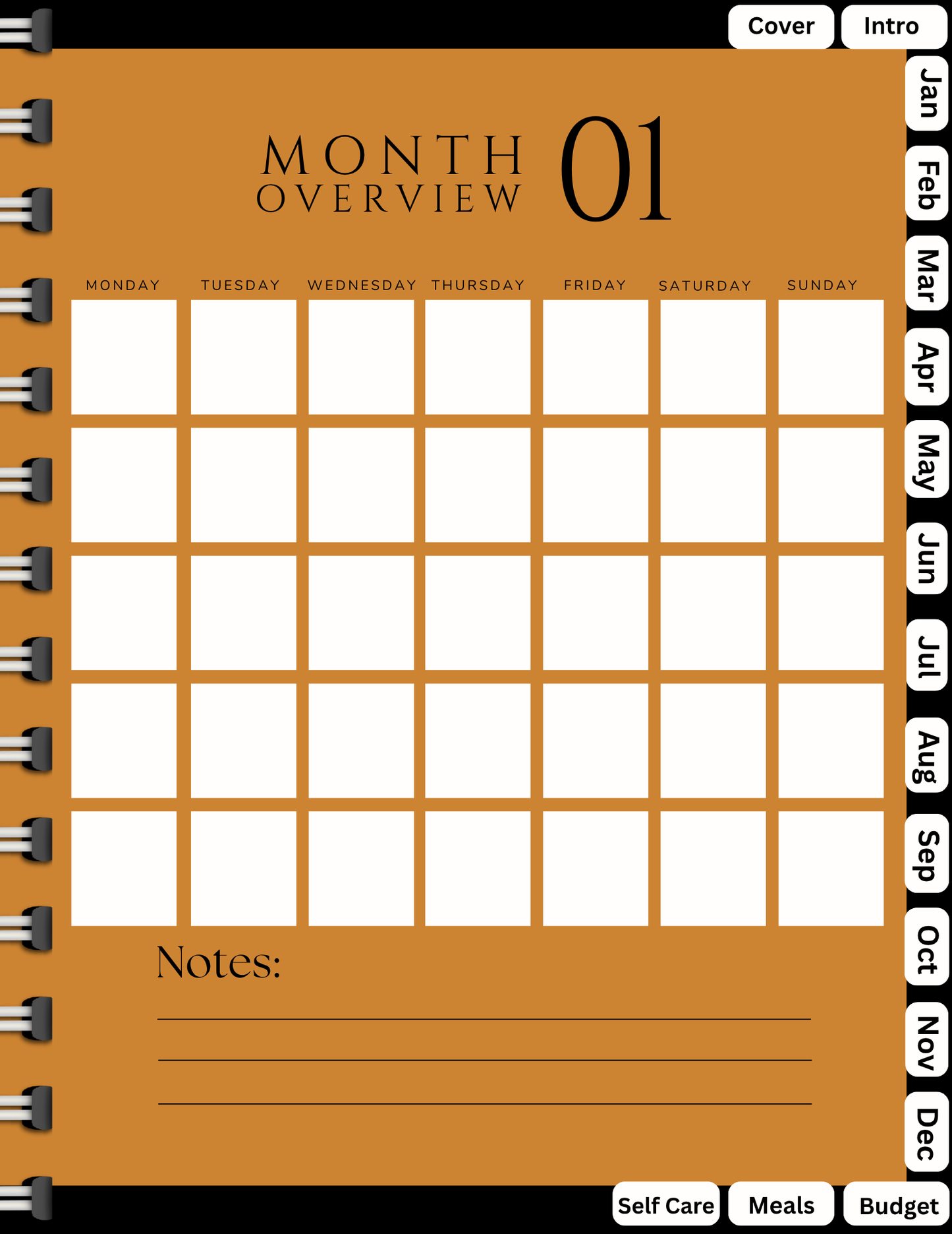 Be Bold Digital Planner