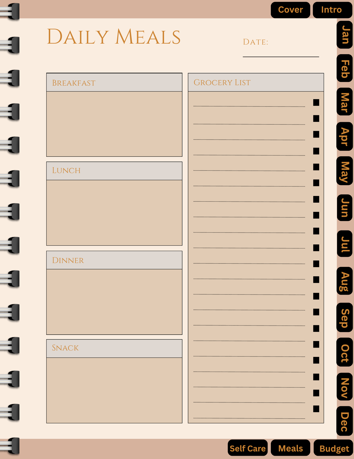 Think Like A Boss Digital Planner