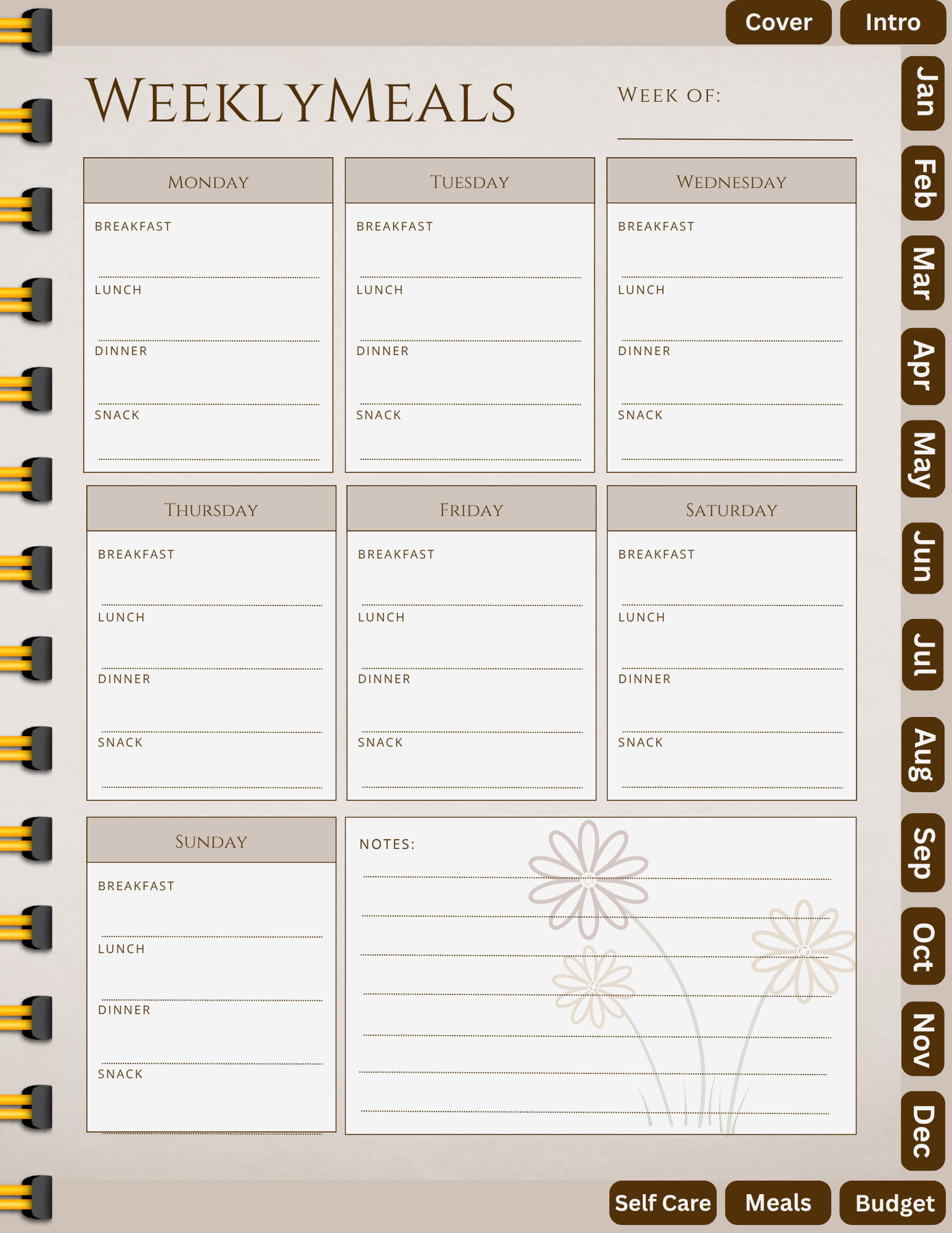 Get It All Done Mid -Year Digital Planner