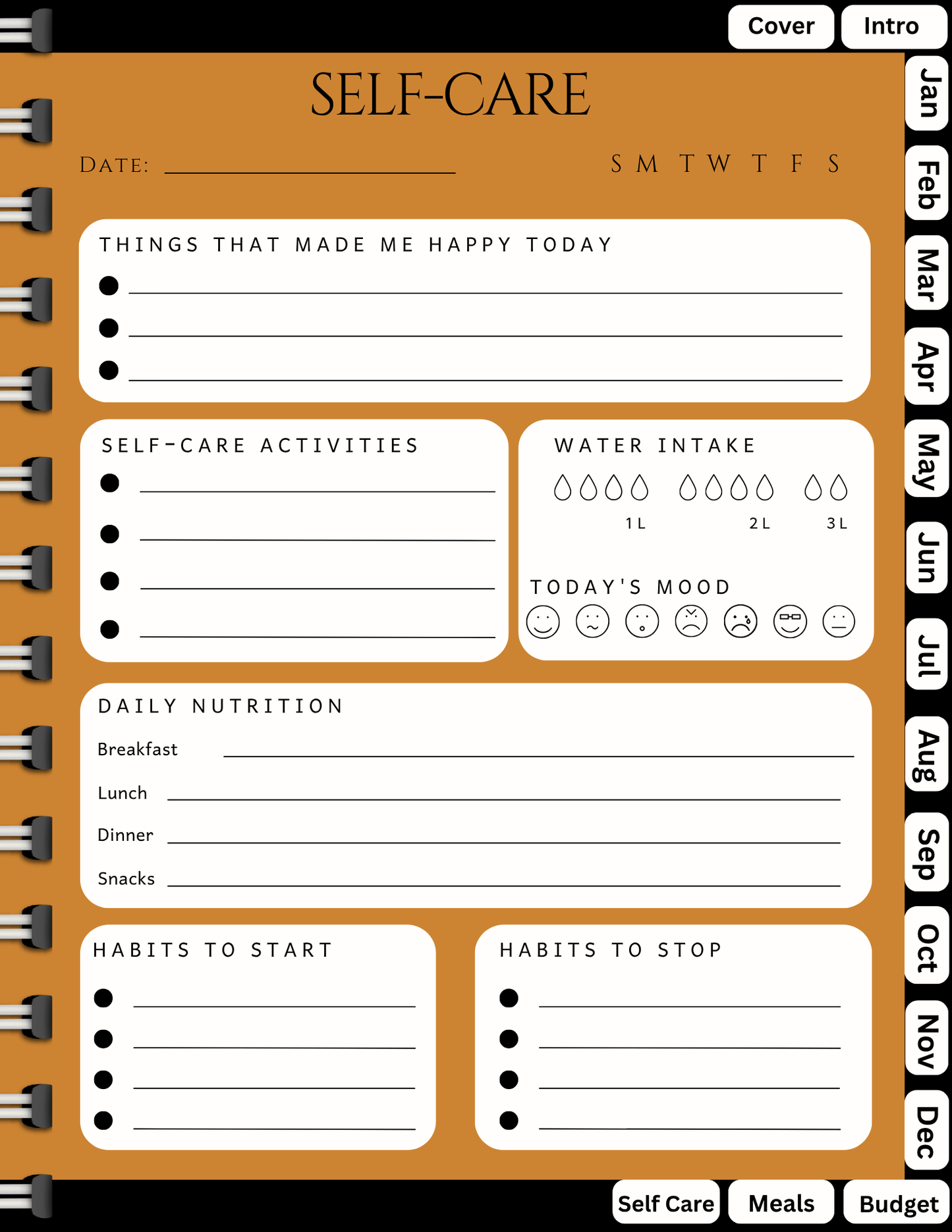Be Bold Digital Planner