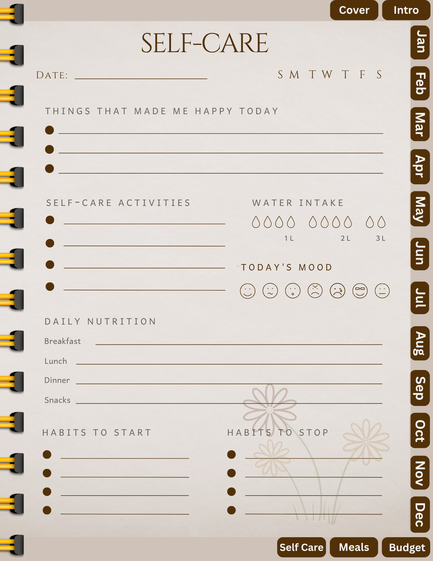 Get It All Done Mid -Year Digital Planner