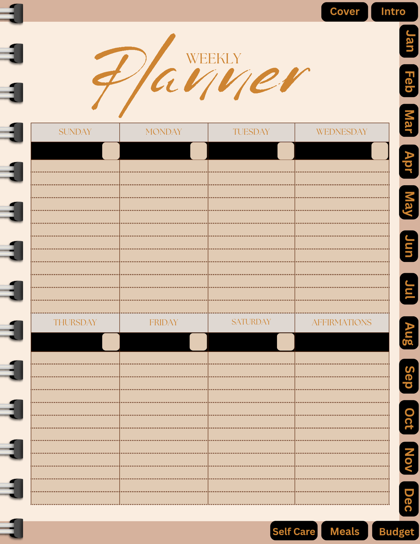 Think Like A Boss Digital Planner